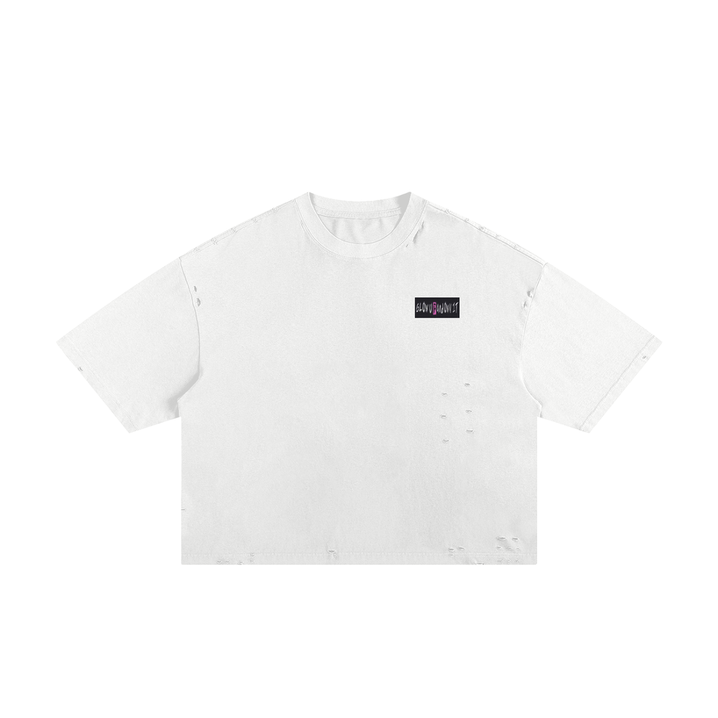 Classic Frayed Boxy Tee